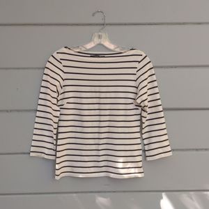 Nice Claub Luxury Japanese Striped Top